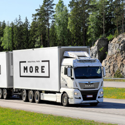 More truck mockup
